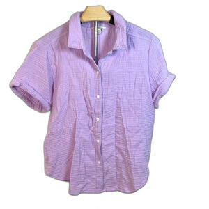 Lavender Short Sleeve Women's Top